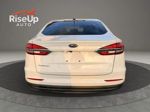 White 2019 Ford Fusion S
