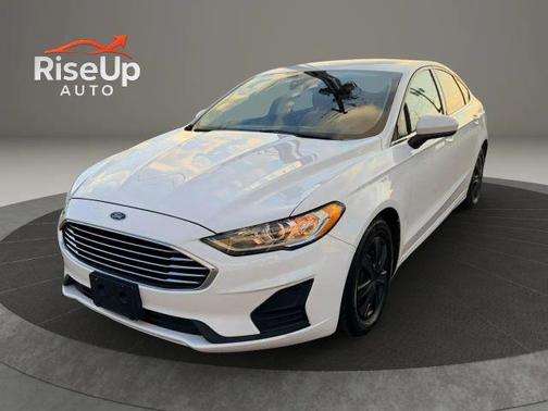 White 2019 Ford Fusion S