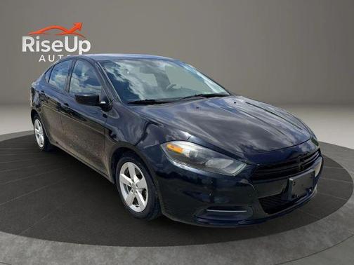 Black 2015 Dodge Dart SXT
