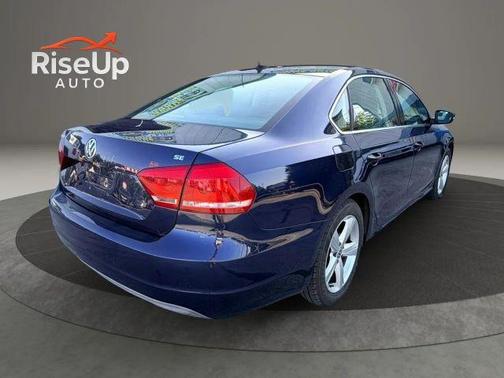 Blue 2013 Volkswagen Passat 2.5 SE