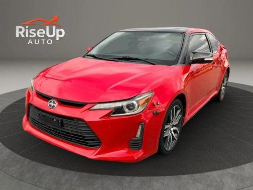 Red 2015 Scion tC