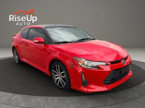 Red 2015 Scion tC