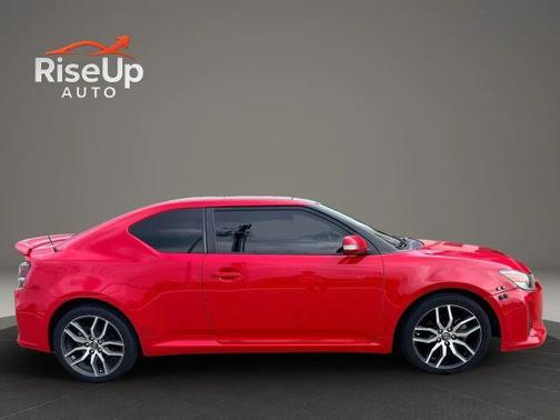 Red 2015 Scion tC