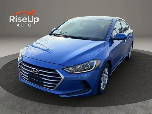 Electric Blue Metallic 2017 Hyundai ELANTRA SE