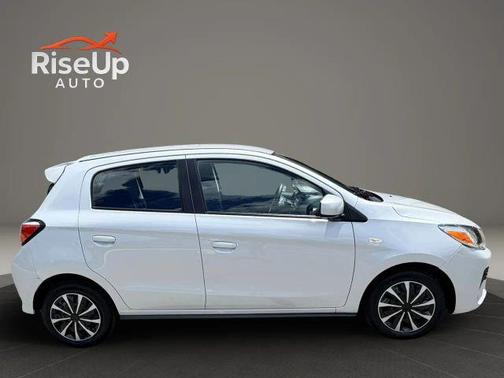White 2023 Mitsubishi Mirage ES