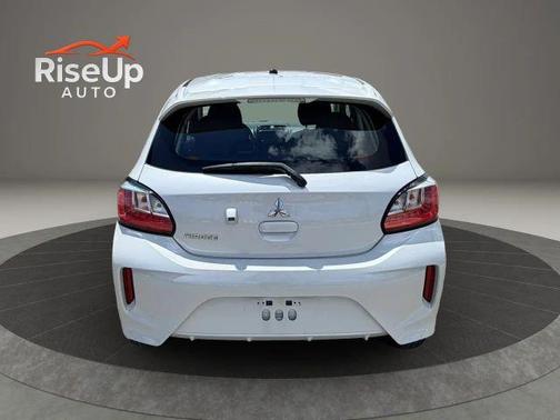 White 2023 Mitsubishi Mirage ES