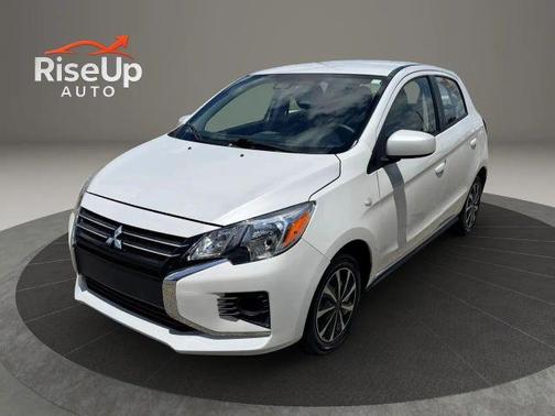 White 2023 Mitsubishi Mirage ES