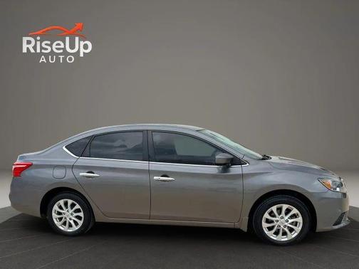 Gun Metallic 2019 Nissan Sentra SV