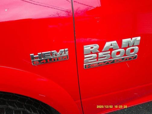 2016 RAM 2500 Tradesman 4x4 2dr Regular Cab 8 ft. LB Pickup