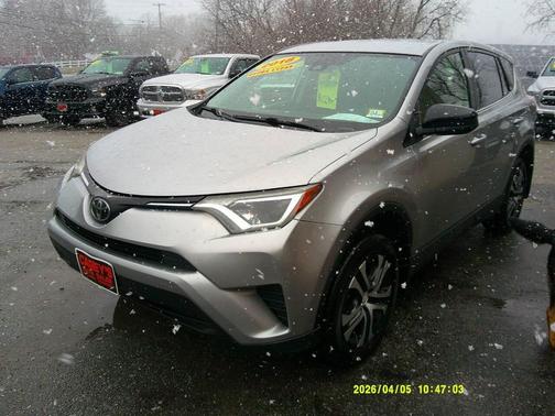 Silver 2018 Toyota RAV4 LE