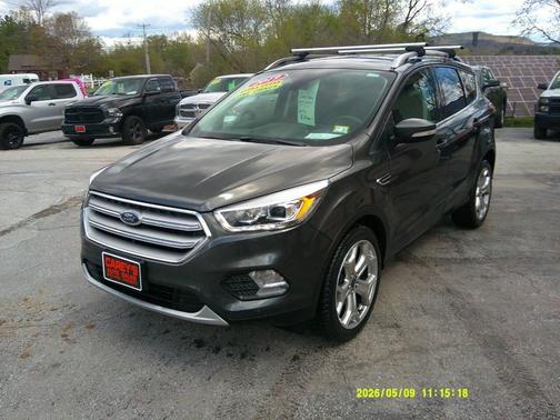 Gray 2019 Ford Escape Titanium