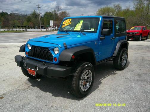 Blue 2011 Jeep Wrangler Sport
