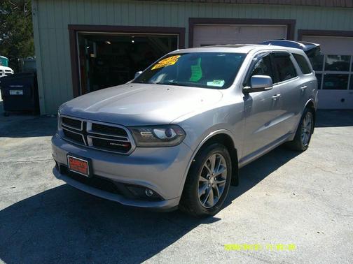 Silver 2015 Dodge Durango Limited