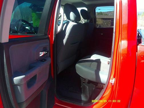 Red 2017 RAM 1500 Big Horn