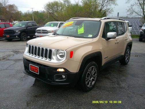 Brown 2015 Jeep Renegade Limited
