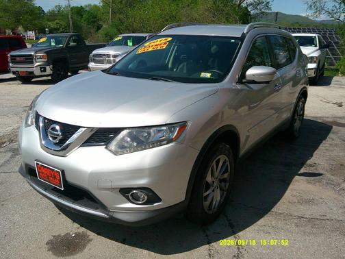 Brilliant Silver 2015 Nissan Rogue SL