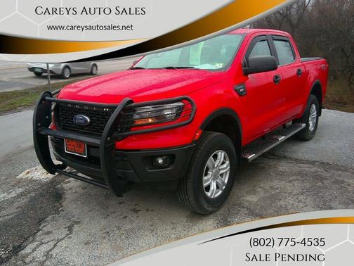 Red 2020 Ford Ranger XLT 4x4 4dr SuperCrew 5.1 ft. SB