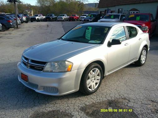Silver 2011 Dodge Avenger Express
