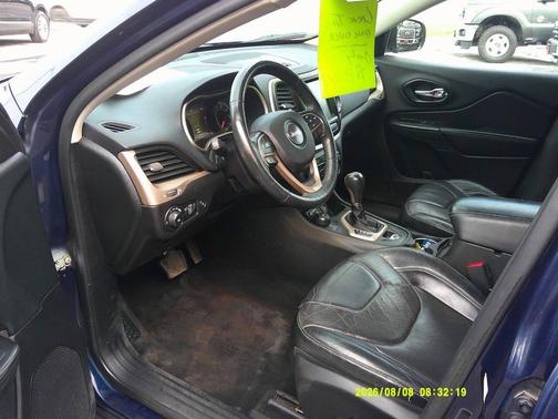 True Blue Pearlcoat 2014 Jeep Cherokee Limited