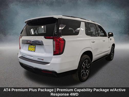 Summit White 2024 GMC Yukon AT4