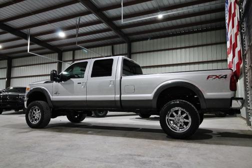 Silver 2016 Ford F-250 Lariat