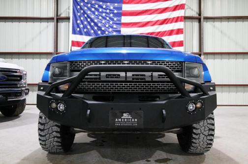 Blue 2013 Ford F-150 SVT Raptor