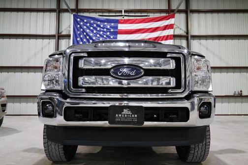 Gray 2014 Ford F-350 Lariat Super Duty