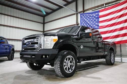 Black 2015 Ford F-250 Lariat