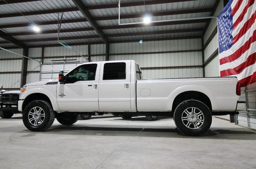 White 2015 Ford F-350 Platinum