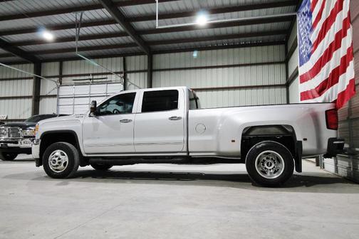 Silver 2015 GMC Sierra 3500 SLT