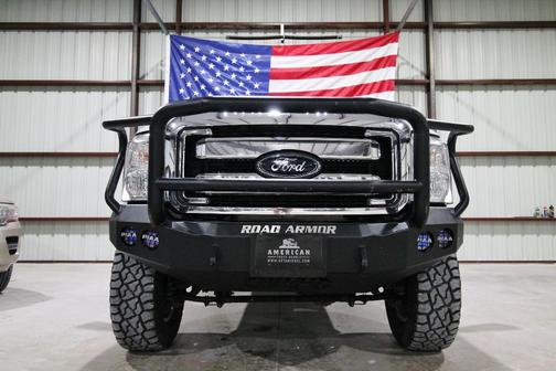 Silver 2012 Ford F-250 Lariat