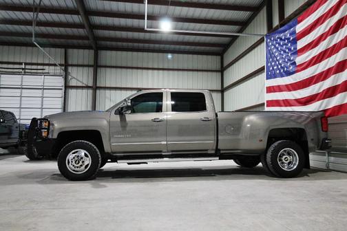 Tan 2017 Chevrolet Silverado 3500 LTZ