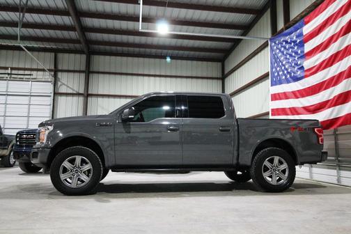 Gray 2018 Ford F-150 XLT