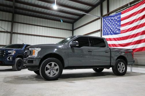 Gray 2018 Ford F-150 XLT