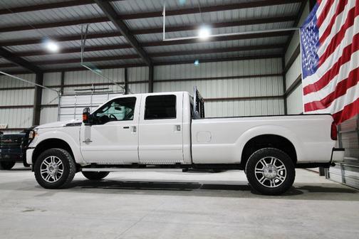 White 2015 Ford F-350 Platinum