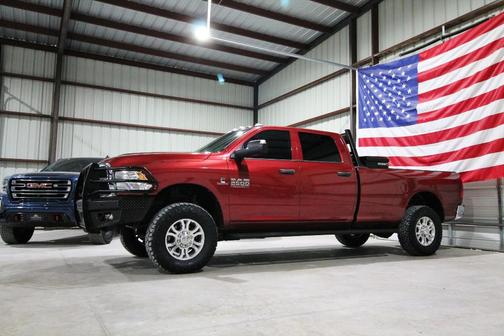 Red 2015 RAM 2500 Tradesman