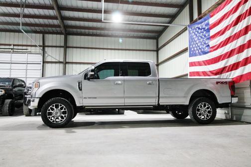 Silver 2021 Ford F-350 Lariat Super Duty