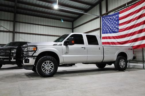 Silver 2013 Ford F-350 Lariat Super Duty