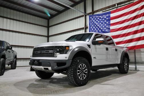 Silver 2012 Ford F-150 SVT Raptor