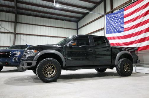 Black 2014 Ford F-150 SVT Raptor