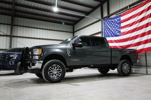 Gray 2017 Ford F-250 Lariat