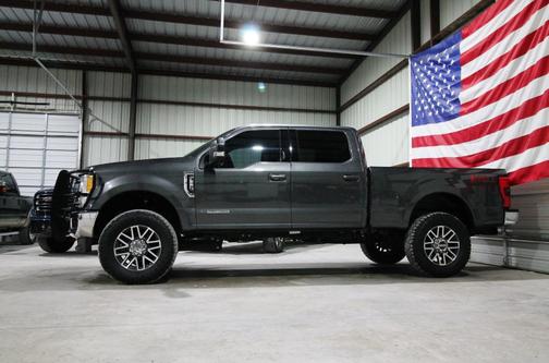 Gray 2017 Ford F-250 Lariat