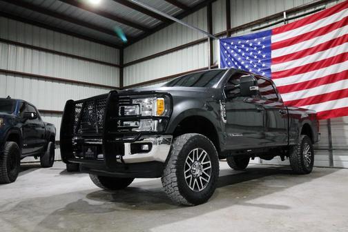 Gray 2017 Ford F-250 Lariat