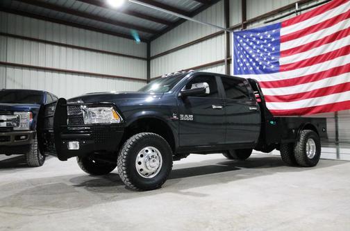 Blue 2018 RAM 3500 Laramie