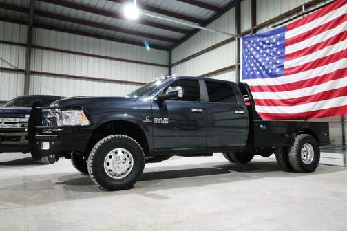 Blue 2018 RAM 3500 Laramie
