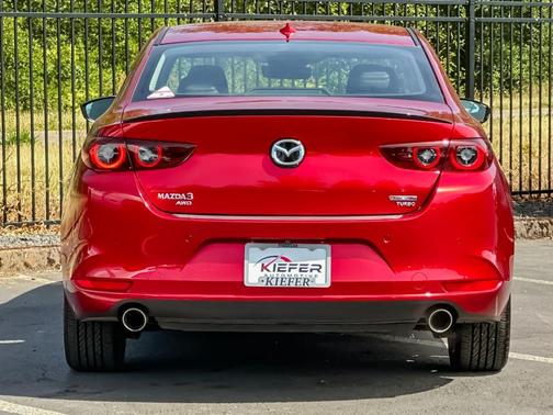 Soul Red Crystal Metallic 2025 Mazda Mazda3 AWD w/Premium Package