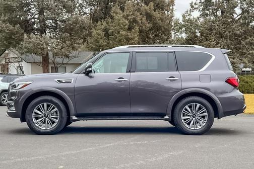 Anthracite Gray 2024 INFINITI QX80 Luxe