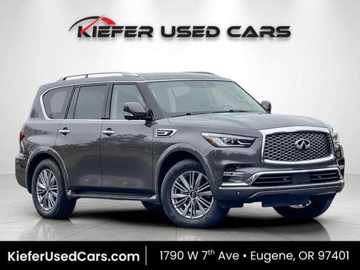 Anthracite Gray 2024 INFINITI QX80 Luxe