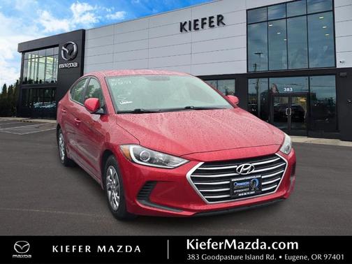 Scarlet Red Pearl 2017 Hyundai ELANTRA SE