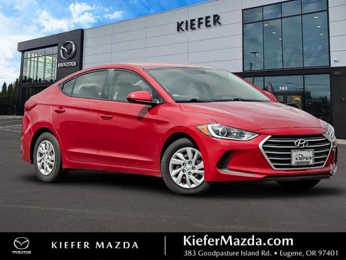 Scarlet Red Pearl 2017 Hyundai ELANTRA SE